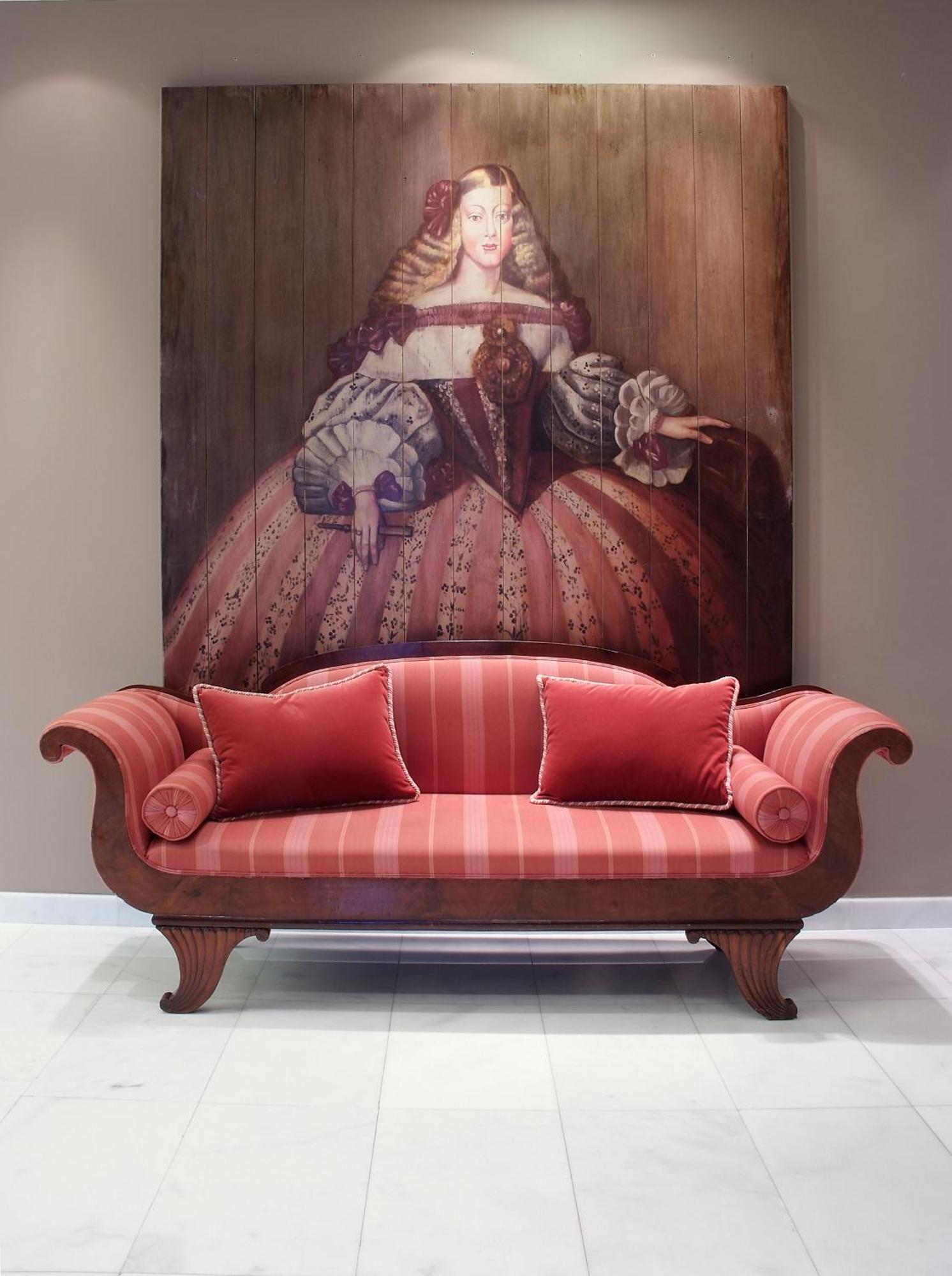 珍珠大酒店 潘普洛纳 外观 照片 A sofa